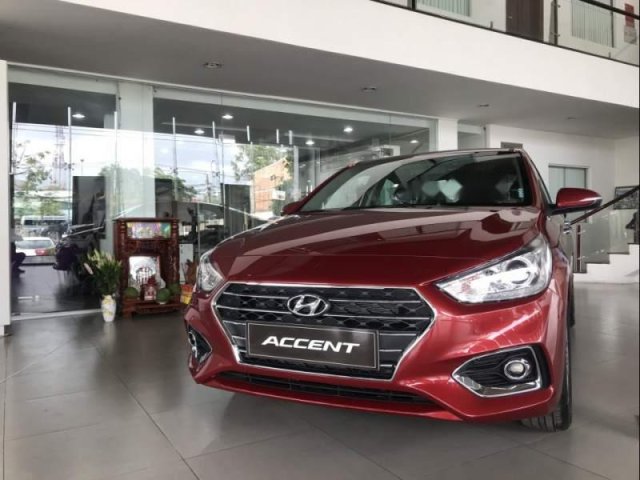 Bán Hyundai Accent 2019, màu đỏ, nhập khẩu