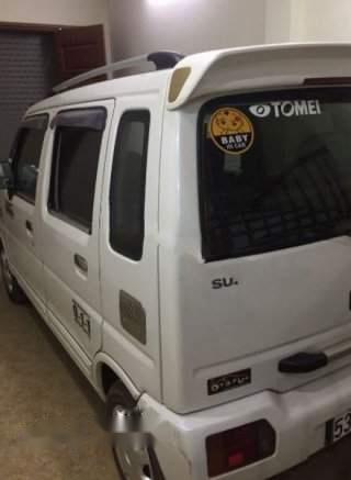 Bán xe Suzuki Wagon R+ năm 2002, màu trắng chính chủ0