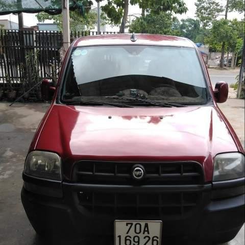 Chính chủ bán Fiat Doblo sản xuất năm 2004, màu đỏ0