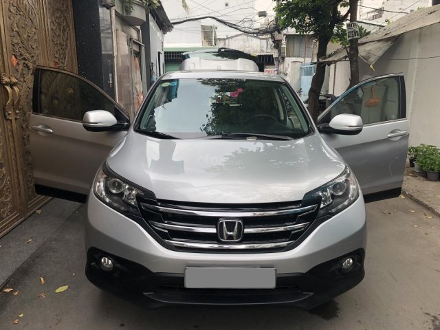 Bán Honda CRV 2015 tự động, màu bạc, xe BSTP chính chủ