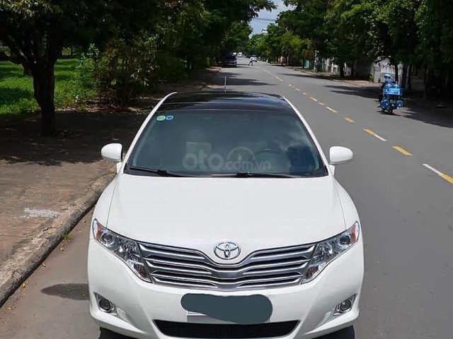 Cần bán xe Toyota Venza 2.7L đời 2009, màu trắng, nhập khẩu, 1 đời chủ0