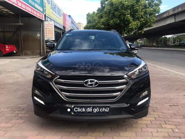 Bán xe Hyundai Tucson 2.0 ATH 2017, màu đen, 845 triệu, bao test hãng0