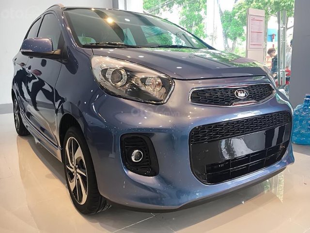 Bán Kia Morning Luxury đời 2019, màu xanh lam giá cạnh tranh0