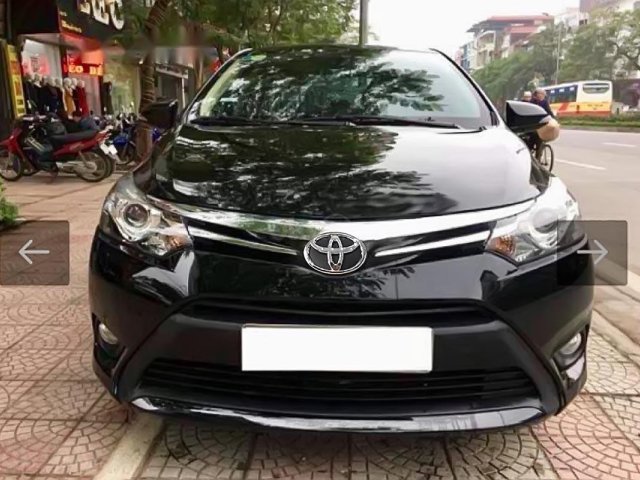 Bán Toyota Vios 1.5G đời 2016, màu đen, số tự động 0