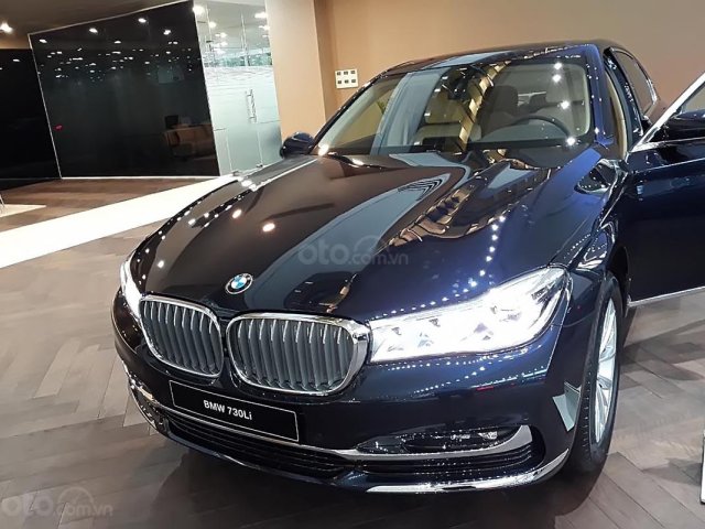 Bán BMW 730Li 2019, màu xanh lam, xe nhập0