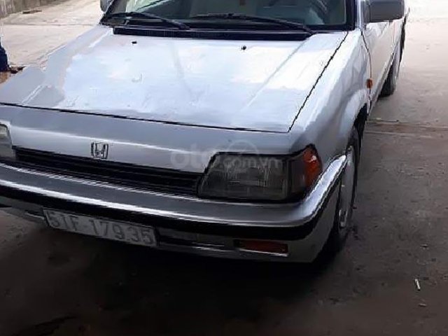 Bán Honda Civic 1.5 MT đời 1986, màu bạc, nhập khẩu0