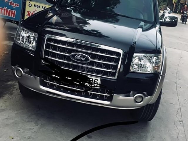 Bán Ford Everest 2.5L 4x2MT đời 2007, màu đen, số sàn, 350 triệu0