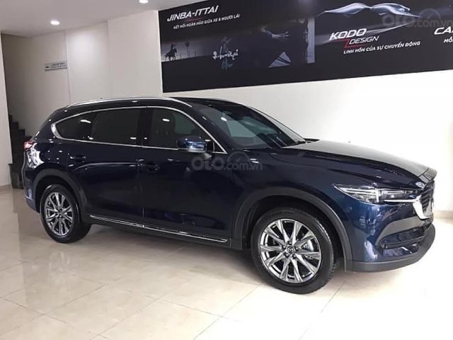 Bán xe Mazda CX-8 Premium đời 2019, màu xanh lam