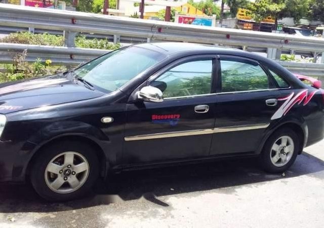 Bán xe Daewoo Lacetti sản xuất 2005, màu đen, nhập khẩu