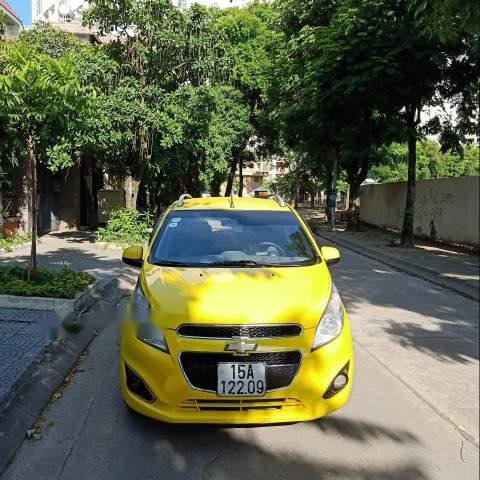 Bán Chevrolet Spark năm 2014, màu vàng, giá chỉ 156 triệu