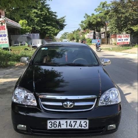 Bán Daewoo Lacetti đời 2009, màu đen, giá cạnh tranh