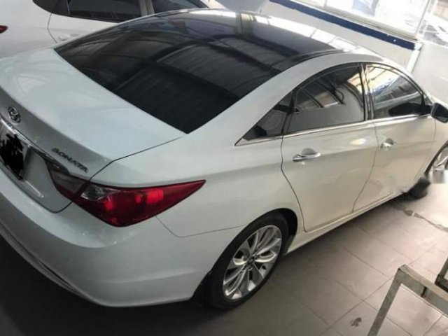 Bán Hyundai Sonata 2012, màu trắng, xe nhập  0