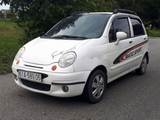 Bán xe Daewoo Matiz sản xuất 2008, màu trắng, xe nhập, gia đình đi còn mới0