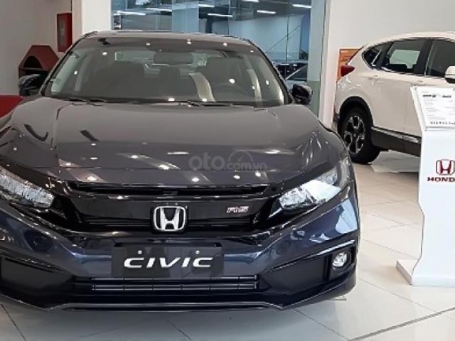 Bán xe Honda Civic RS 1.5 AT đời 2019, màu xanh lam, nhập khẩu