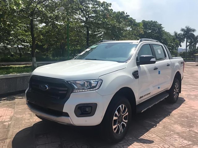 Bán Ford Ranger Wildtrak 2.0L 4x4 AT 2019, màu trắng, xe nhập0