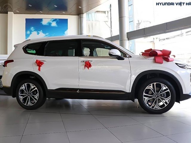 Bán Hyundai Santa Fe 2019 mới - Chỉ cần đưa trước 400tr lấy xe0