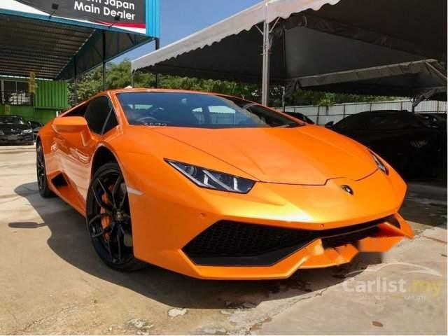 Bán lại xe Lamborghini Aventador đời 2015, nhập khẩu, màu cam