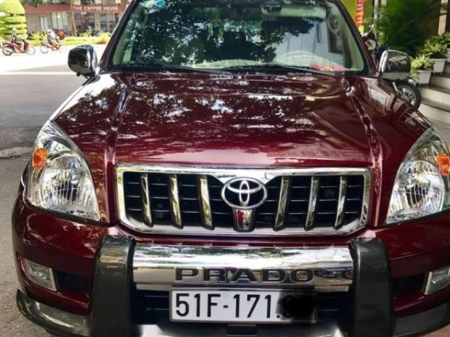 Bán Toyota Land Cruiser Prado 2010, màu đỏ, xe nhập, số tự động