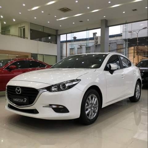 Bán ô tô Mazda 3 sản xuất năm 2019, màu trắng, giá chỉ 649 triệu0