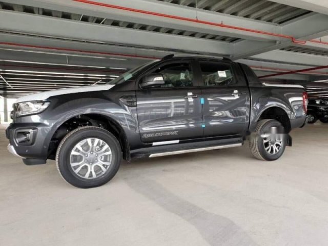 Bán Ford Ranger Wildtrak đời 2019, màu xám, nhập khẩu 0