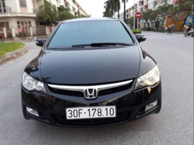 Cần bán gấp Honda Civic 2.0AT đời 2007, màu đen