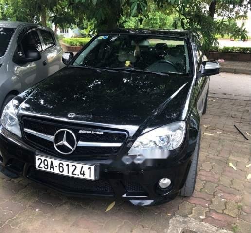 Cần bán lại xe Mercedes C200 2008, màu đen, 400tr0