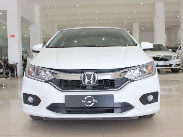 Cần bán Honda City CVT sản xuất năm 2017, màu trắng, giá 525tr0