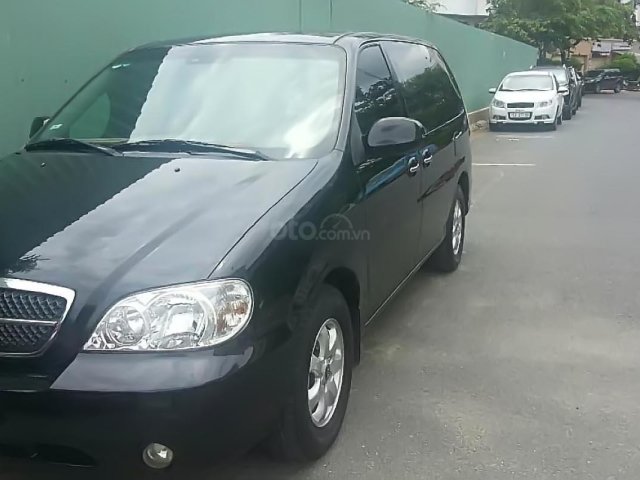 Bán Kia Carnival GS 2.5 AT sản xuất năm 2008, màu đen  