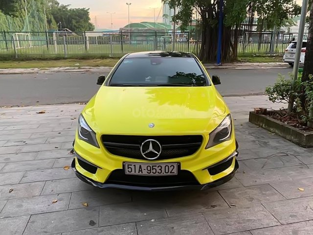 Bán xe Mercedes CLA 45 AMG 4Matic năm sản xuất 2015, màu vàng, xe nhập0