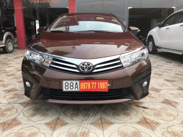 Bán Toyota Corolla altis màu đồng 1.8 2015