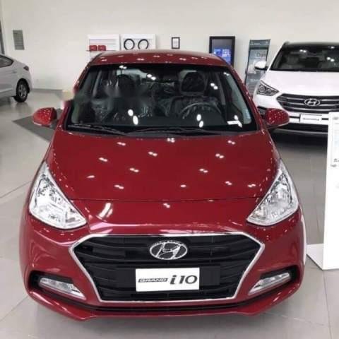 Bán ô tô Hyundai Grand i10 đời 2019, màu đỏ, 330 triệu0