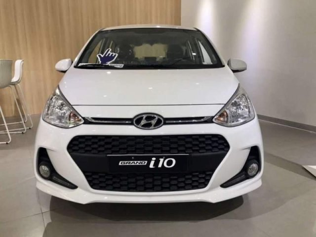 Bán Hyundai Grand i10 1.2 MT BASE đời 2019, màu trắng