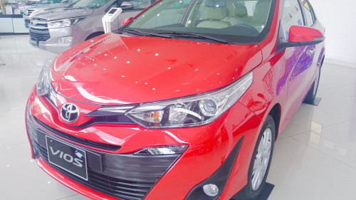 Bán Toyota Vios 1.5L AT đời 2019, màu đỏ, giá tốt