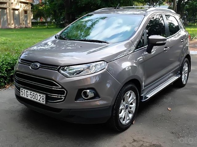 Bán Ford EcoSport đời 2018, màu xám còn mới, giá 550tr