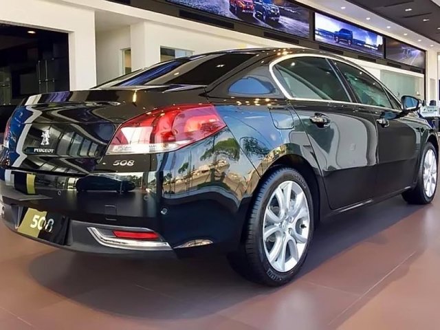 Bán ô tô Peugeot 508 1.6 AT 2019, màu đen, xe nhập