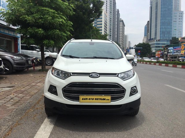 Bán xe Ford EcoSport Titanium 1.5 AT 2015, màu trắng0