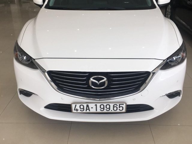 Bán Mazda 6 Premium sản xuất 2018, màu trắng0