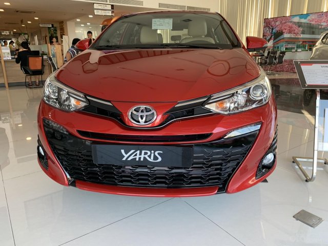 Bán Toyota Yaris 1.5G CVT 2019, màu đỏ, nhập khẩu Thái, 620 triệu - LH: 0943.134.2100