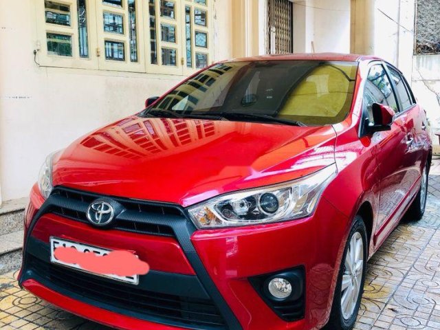 Bán Toyota Yaris sản xuất năm 2017, màu đỏ, xe nhập, 610tr