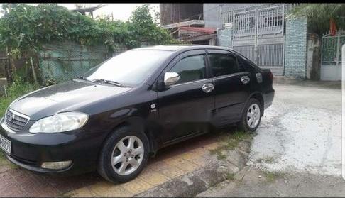 Bán Toyota Corolla altis 2005, màu đen, nhập khẩu  0