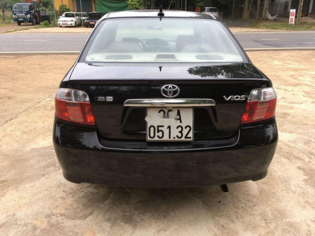 Bán lại xe Toyota Vios đời 2005, màu đen, giá chỉ 152 triệu0