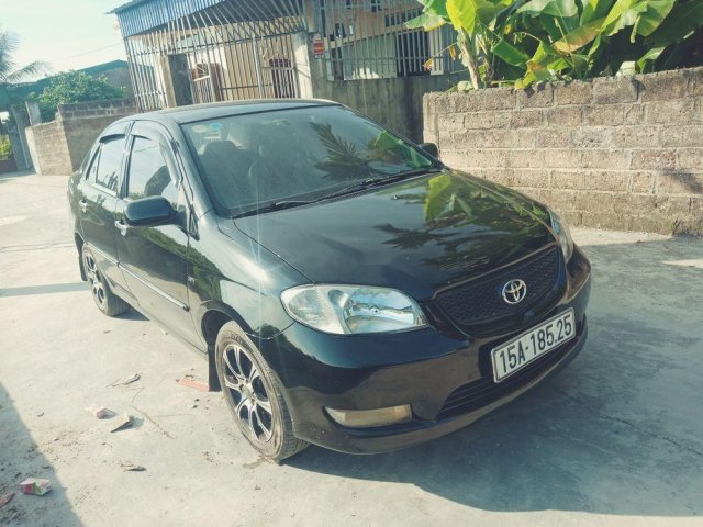 Bán Toyota Vios sản xuất 2005, màu đen, xe gia đình  0