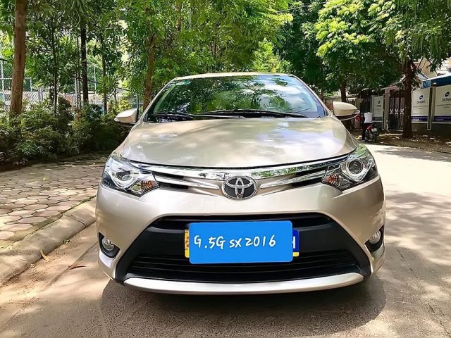 Bán Toyota Vios 1.5G năm sản xuất 2016 như mới, 515 triệu