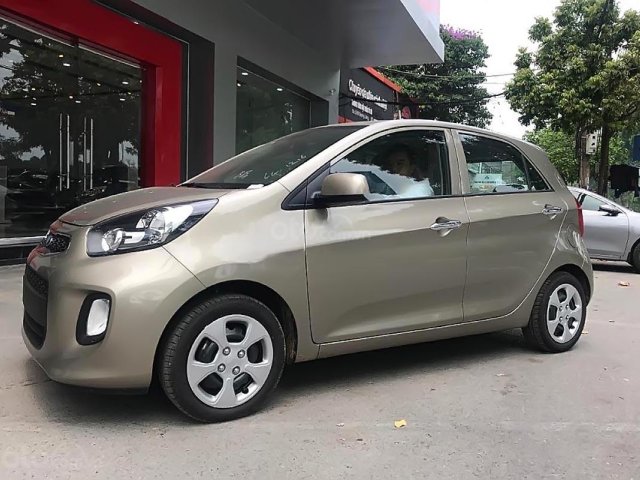 Bán xe Kia Morning Standard AT đời 2019, màu vàng, giá tốt0