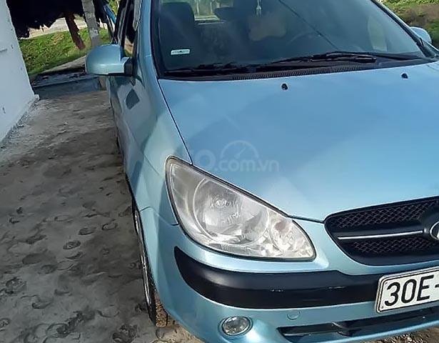 Bán Hyundai Getz 1.1 MT sản xuất 2009, màu xanh lam, xe nhập  