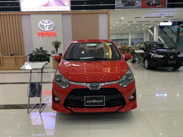 Bán xe Toyota Wigo 1.2G (AT) 2020 nhập khẩu nguyên chiếc Indonesia tại Hải Dương, bán trả góp 80%, LH em Hưng