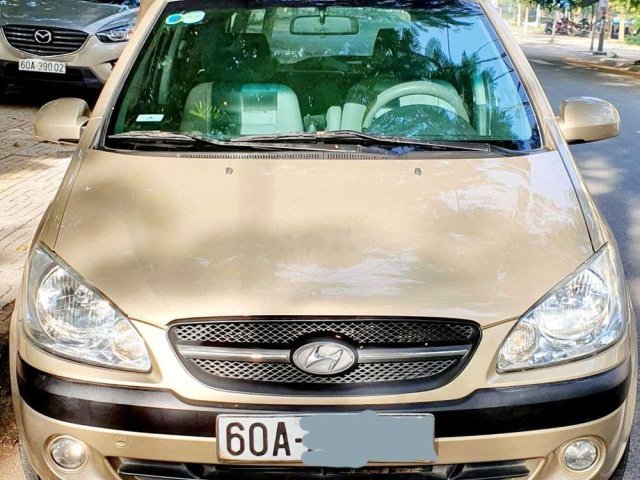 Bán Hyundai Getz năm 2010, màu vàng, xe nhập, 239 triệu