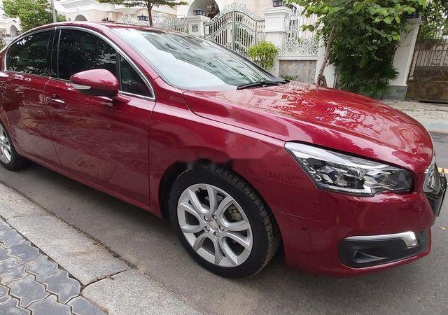 Bán Peugeot 508 năm sản xuất 2015, màu đỏ số tự động0