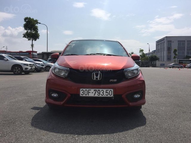 Cần bán Honda Brio RS 2019, màu đỏ, nhập khẩu