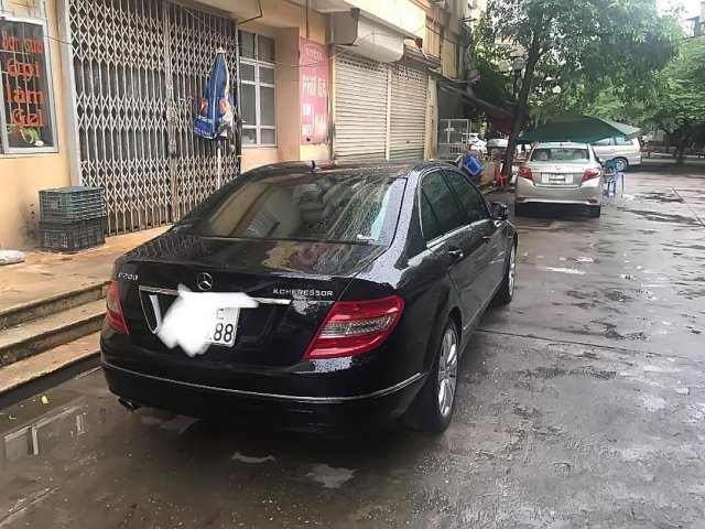 Bán Mercedes Benz C200 Avantgarde màu đen, sản xuất 2007, biển HN đẹp, chính chủ0